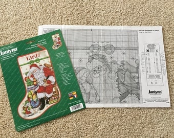 Whispering to Santa Christmas Stocking Pattern