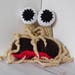 Double Pattern Colander and FSM/Rotini Hat. Patterns only
