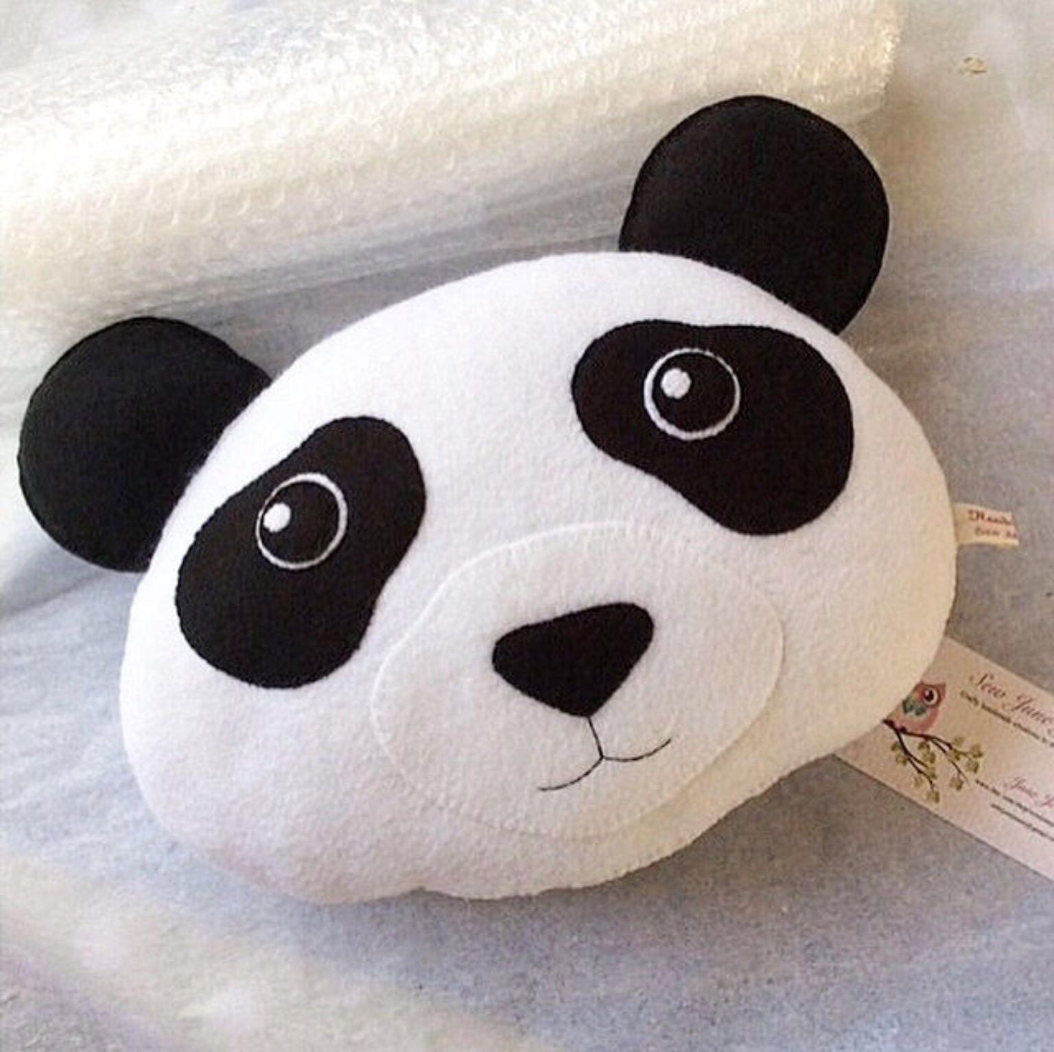 panda bear pillow