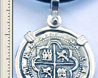 Sunken Treasure Key West Medallion Pirate Reale Silver Cob Piece Of Eight 1622