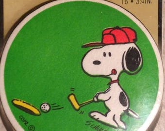 Snoopy golfing | Etsy