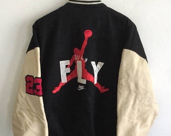 jordan jacket black and red