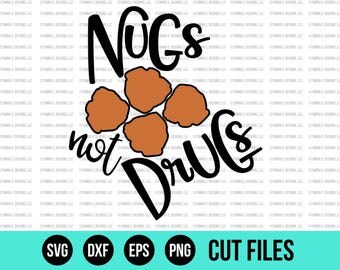 Funny SVG - SVG Files - Funny Kid SVG - Chicken Nugget Svg - Cut Files - Cricut Files - Silhouette Files - Vinyl Designs - Cutting Files