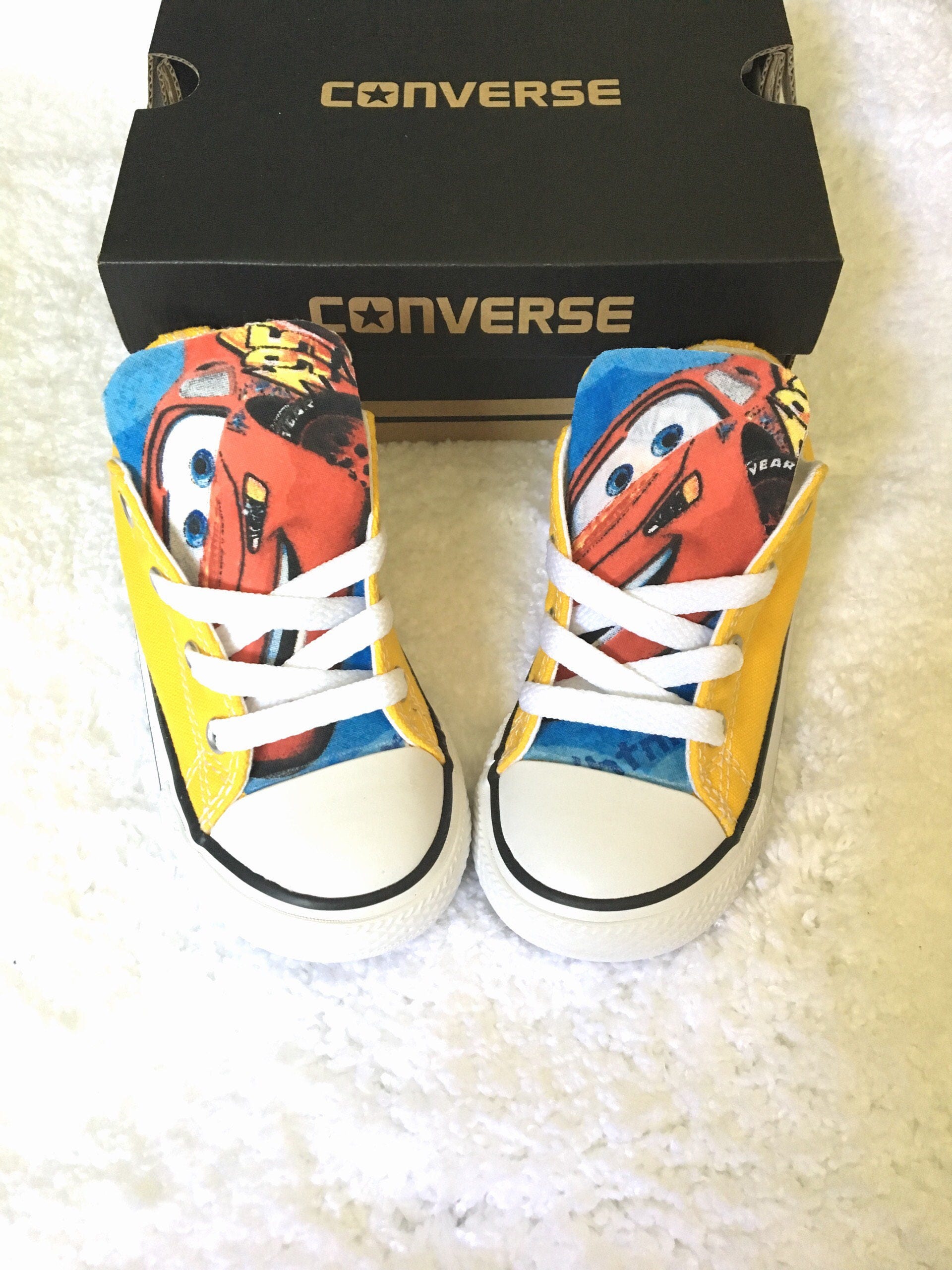 Disney CARS Converse Lightning McQueen Shoes CARS Converse