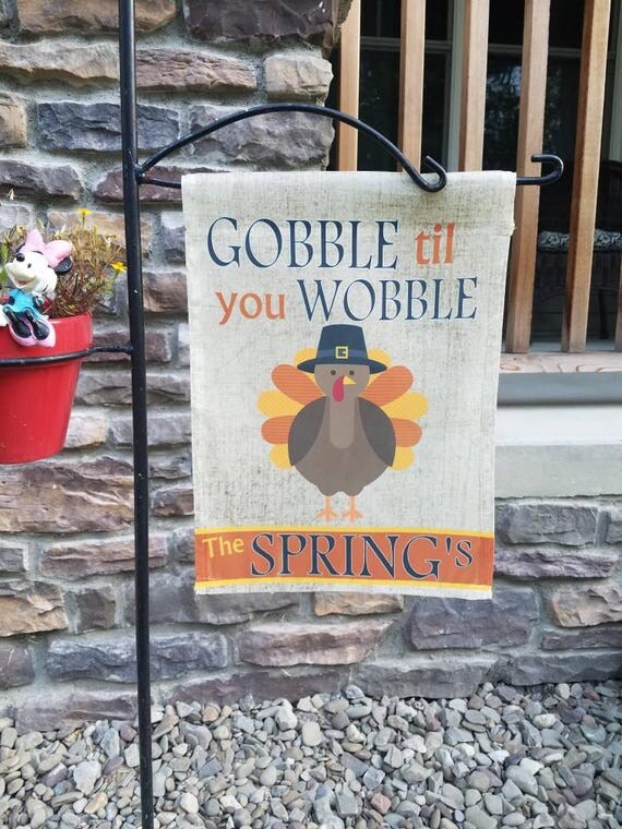 Thanksgiving Garden Flag