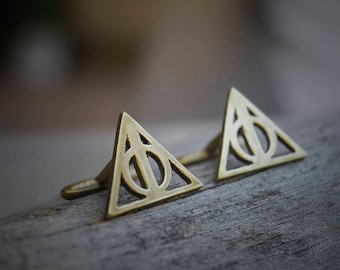 Harry Potter: Cufflinks of the Dealthy Hallows
