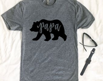 Papa Bear SVG - Papa Bear - Hand Lettered SVG - Dad SVG