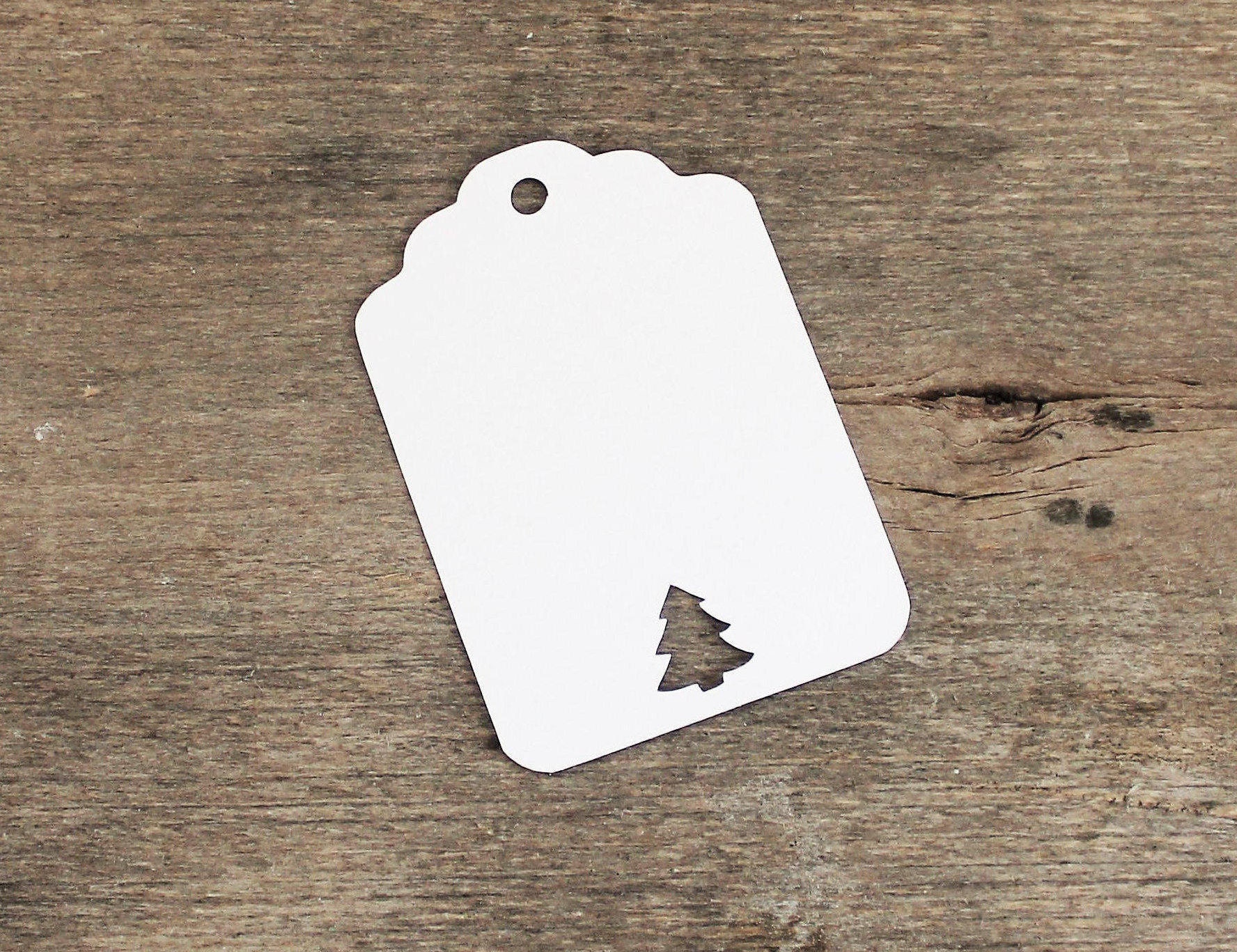 Gift Tags Christmas Gift Tags Holiday Tags Blank White