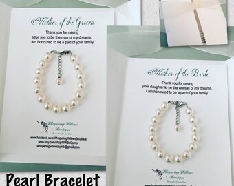 Mother of the Bride / Mother of the Groom Bracelet Necklace Gift Set or Sets (YOU CHOOSE)