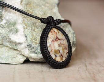 stone necklace pendant gemstone healing necklace unisex pendant gift boho necklace bohemian necklace handmade hippie everyday necklace gem