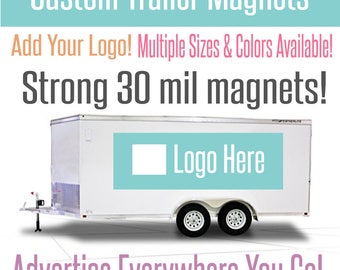 Custom Trailer Magnets - Vehicle Car Magnets - Mobile Boutique