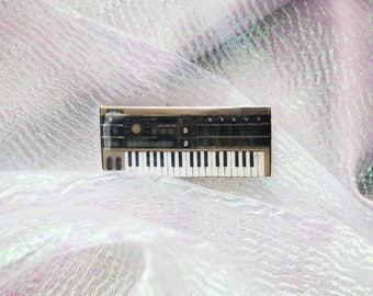 Korg Microkorg Synth Pin - Vocoder - Synthesizer - Micro korg - Handmade
