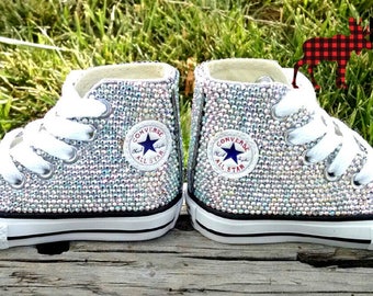 Baby bling converse | Etsy