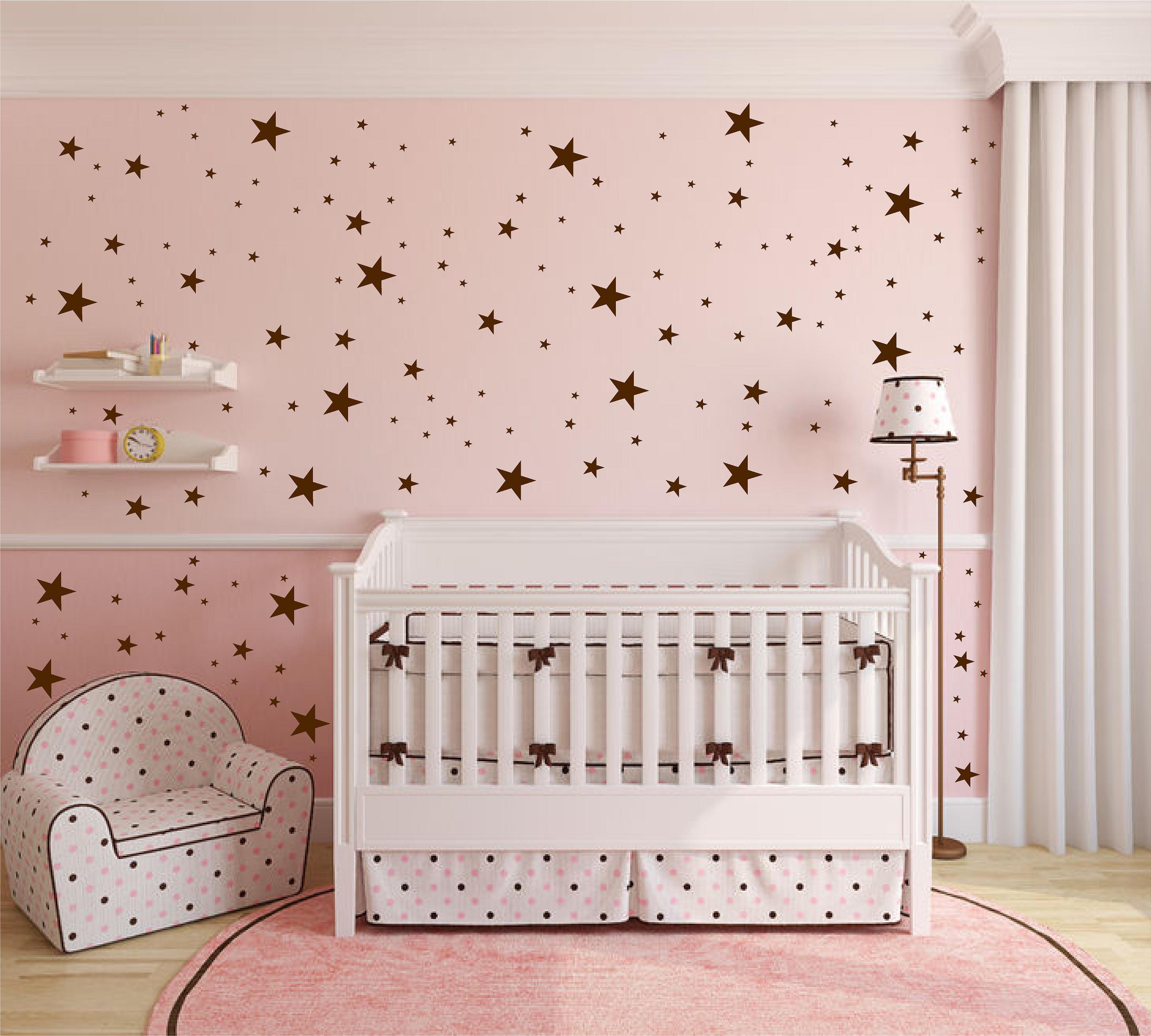 Stars Wall Decals 175 Variety Sizes Nursery Home Wall Decal 4 Size Star