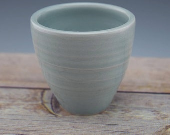 Small Bonsai Pot, Succulent Planter, Handmade Ceramic Planter, Plant Pot, Porcelain, Wheelthrown
