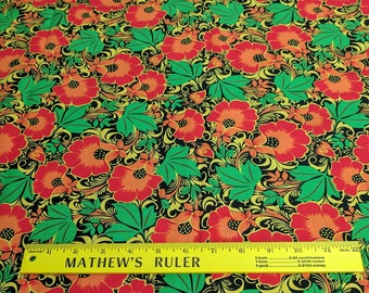 Paulina-Flowers Cotton Fabric from P & B Textiles