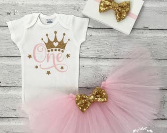 First Birthday Outfit Girl, First Birthday Onesie, Girls Birthday Onesie, Girls Birthday Outfit