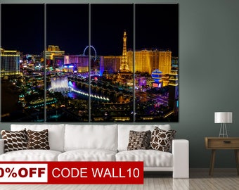 Las Vegas Wall Art las vegas print | etsy Las Vegas Wall Art las vegas print | etsy