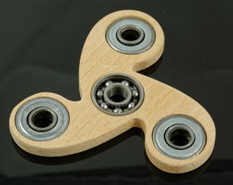 Wooden Fidget Spinner, Wooden Hand Spinner Fidget Toy, Bearing Spinner, Handmade Wooden Spinner