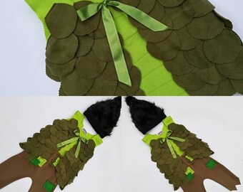 Branch Trolls costumes Birthday party Branch Trolls Halloween Costume Smidge and Branch Branch dress up Trolls dress up Handmade costume