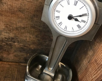 Piston Clocks // Gearhead // Bachelor Pad // Man Cave // Repurposed Car Parts // Steampunk