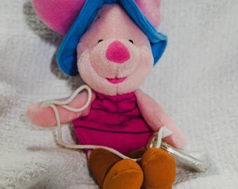 Lasso Roping Piglet - Starbean toy - cowboy piglet