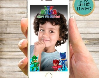 PJ masks snapchat // PJ masks geofilter // PJ masks snapchat filter // pj masks birthday // pJ masks party