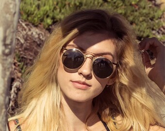 70's Round Sunglasses