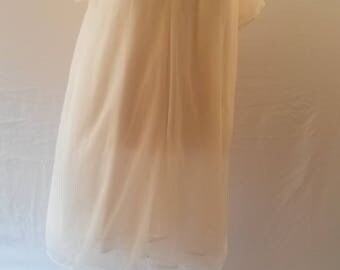 Chiffon Peignoir-Chiffon Robe-Sissy Peignoir-Chiffon Nightgown-Sheer Lingerie Set-Sheer Lingerie Sissy-Sheer Robe Set-Nylon Lingerie