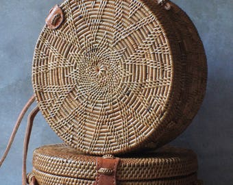 Round Rattan Bag Star (FREE SHIPPING!)