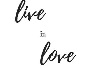 Live in Love