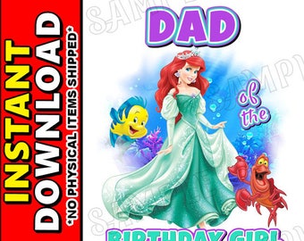 Free Free 267 Little Mermaid Dad Svg SVG PNG EPS DXF File