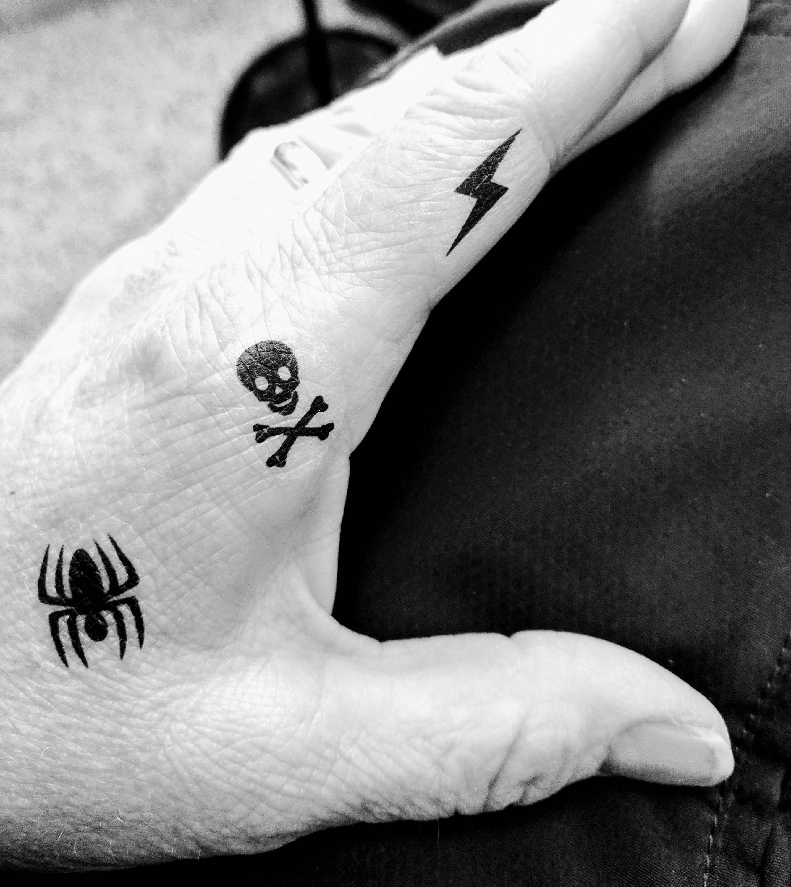 set of 3 mini temporary tattoo stickers waterproof skin decals set of 3 mini temporary tattoo stickers waterproof skin decals