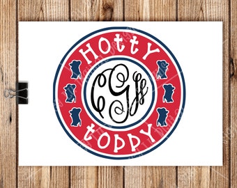 SEC - HOTTY TODDY frame, Digital Cut Files