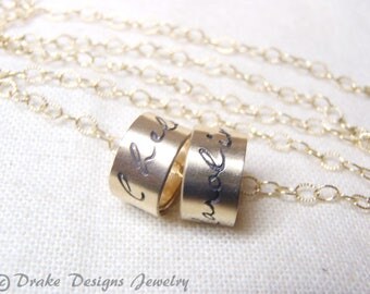 custom name necklace gold filled mom necklace with name