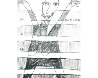 Nude pencil drawings | Etsy