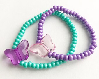 Butterfly Bracelet, Butterfly Jewelry, Toddler Bracelet, Toddler Girl Outfit, Baby Bracelet, Bracelet Todder Girl, Butterflies Bracelet