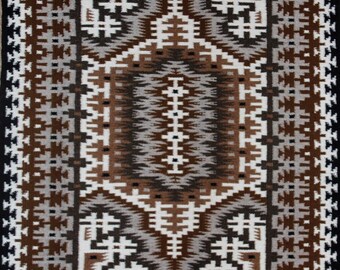 Native American, Extra Fine, Navajo Two Gray Hills Weaving, by Teresa Begay, #1154