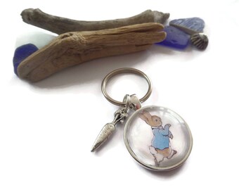 peter rabbit keychain