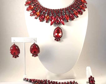 4 Piece Handmade Regal Jewelry Set