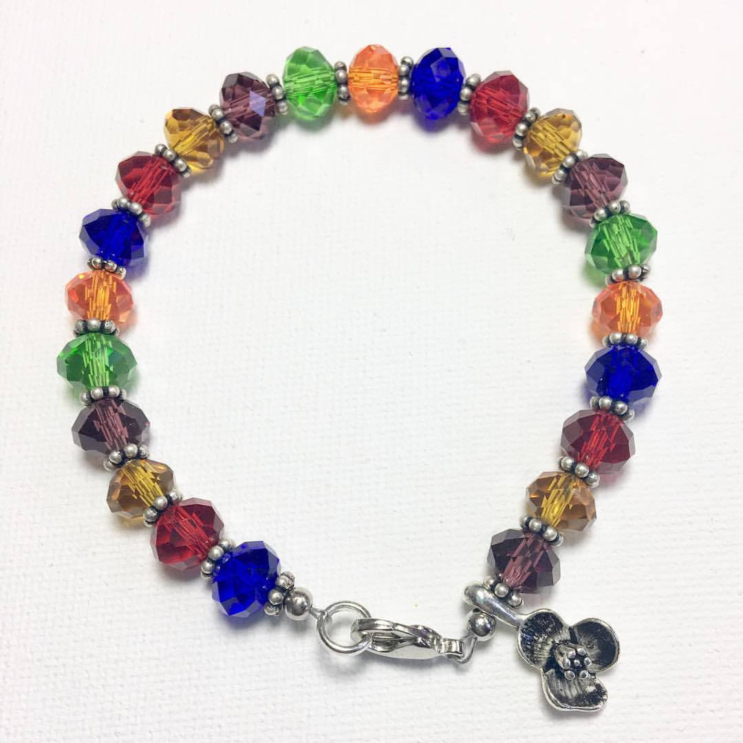 Multi Color Beaded Bracelet Beaded Bracelet Primary Color