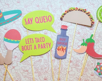 Fiesta Photo Booth Props!