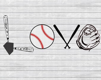 Free Free 345 Love Baseball Svg Free SVG PNG EPS DXF File