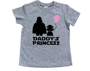 Star Wars Girl Shirt - Daddy's Princess - Princess Leia Shirt - Star Wars Kids Shirt - Girl Star Wars Birthday - Star Wars Baby Shower
