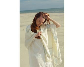 Linen Hammam Towel Lightweight / Linen Beach Blanket / Linen Fouta Towel / Huckaback Towel / Pareo / SPA Towel / Sauna Towel / Bath Towel