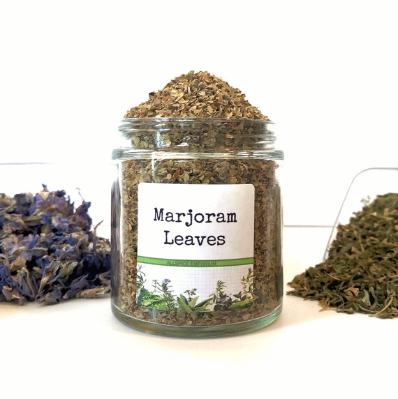 Dried Marjoram Leaves Gourmet Cooking Chef Foodie Gift