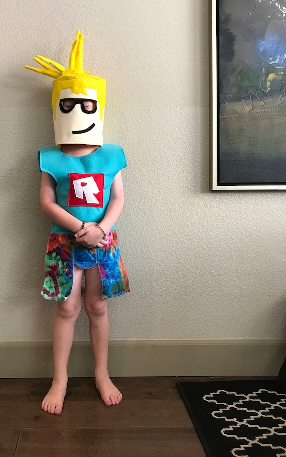Roblox body costume for kids fits ages 4 and up custom outfit