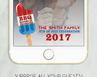 4th of july snapchat geofilter, BBQ 4th of July Geofilter, Snapchat Geofilter, Fourth of July Filter Decor, Indepedence Day Geofilter