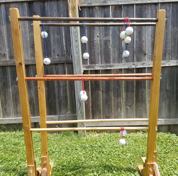 Ladder Ball All handmade All wood
