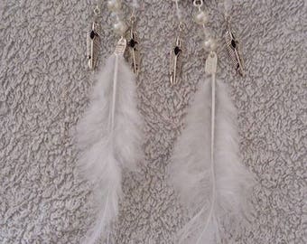 Dream catcher earring
